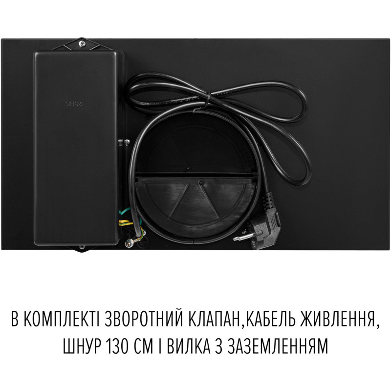 Витяжка PERFELLI LIA 5NM NERO SILENZIO