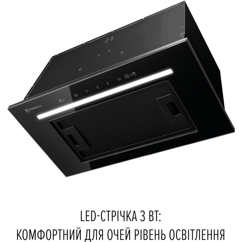 Витяжка PERFELLI LIANA 5NW NERO SILENZIO