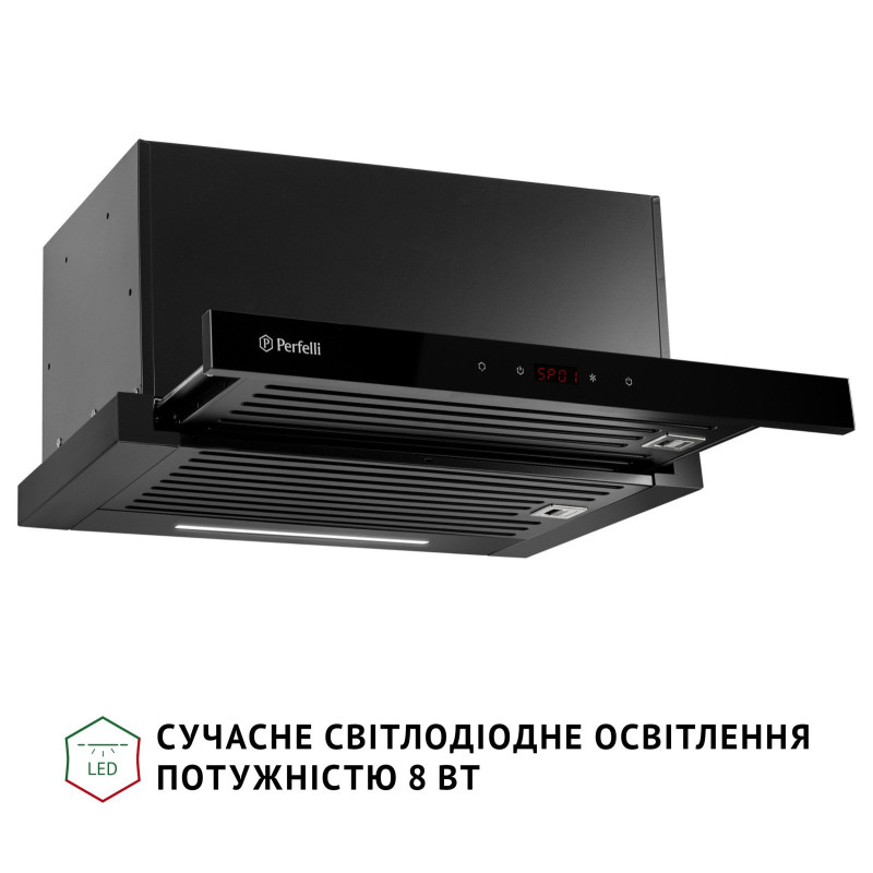 Витяжка PERFELLI ISEO 6PSF NERO
