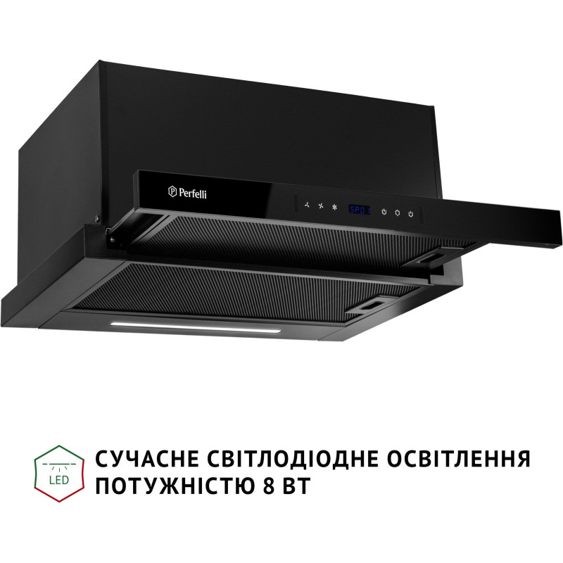 Витяжка PERFELLI ISEO 6PWB NERO