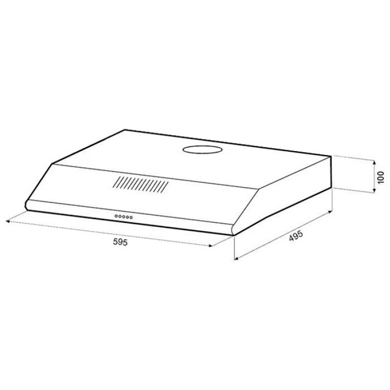 Витяжка GRUNHELM GVP 251 BR