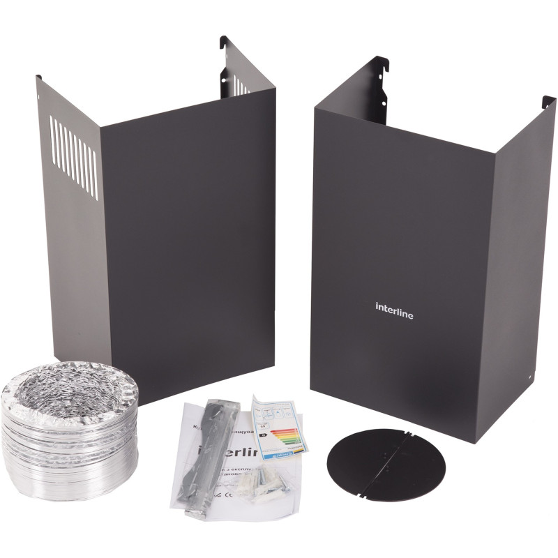 Витяжка INTERLINE ALTEA BK A 60 PB/GL/A