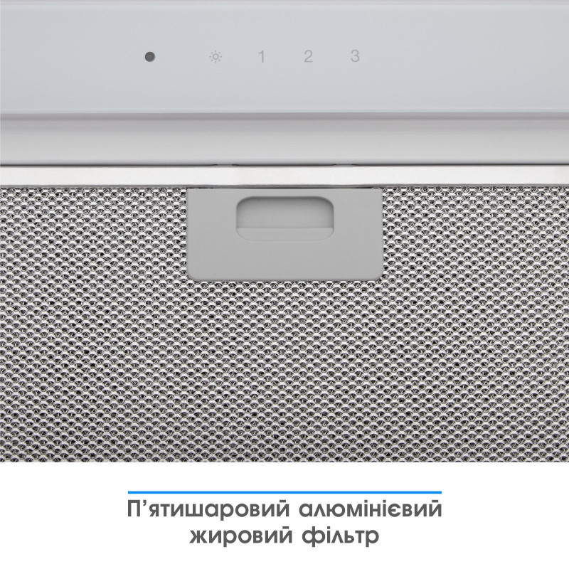 Витяжка ELEYUS GEMINI 700 LED 52 WH