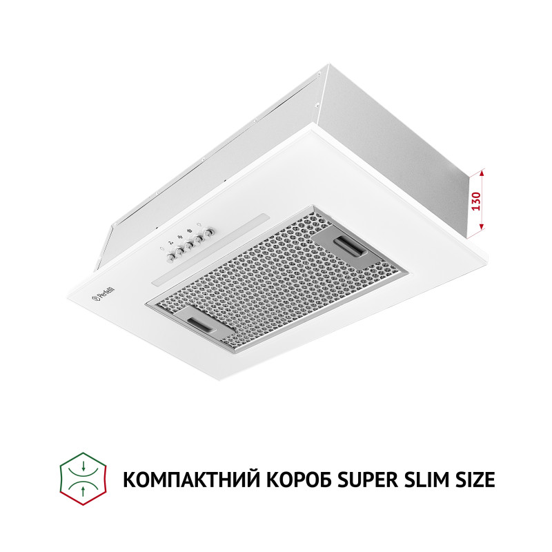 Витяжка Perfelli BI 5256 WH 700 LED