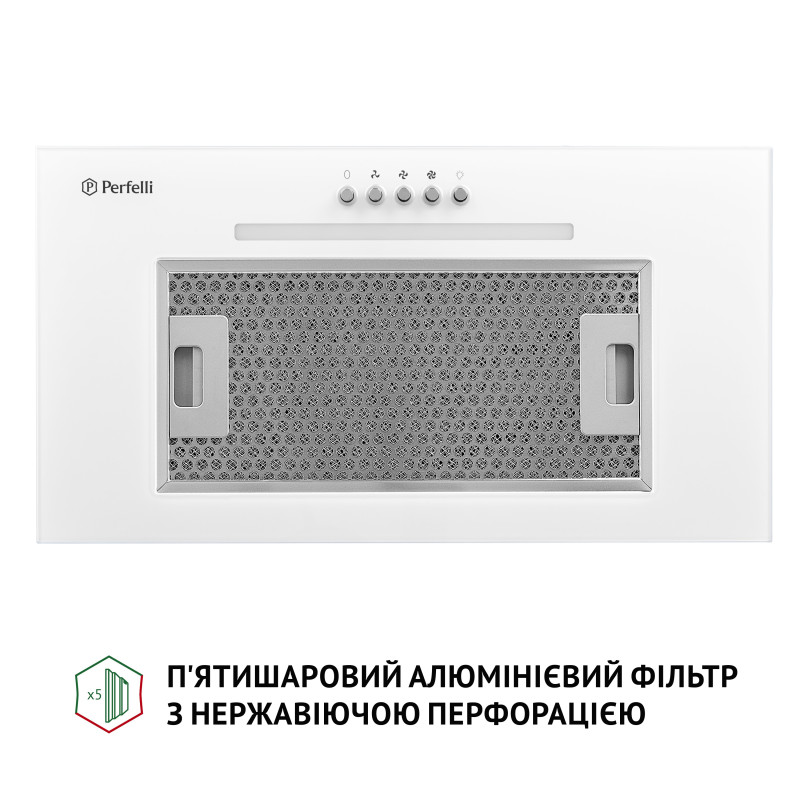 Витяжка Perfelli BI 5256 WH 700 LED