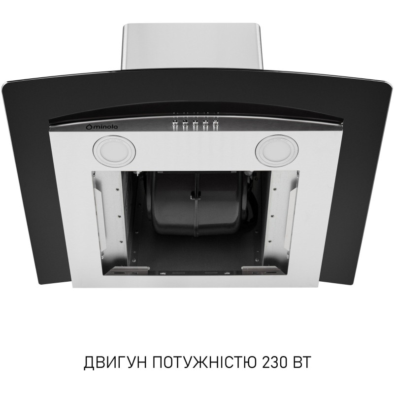 Витяжка Minola MTG 6642 I LED