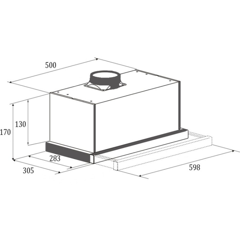 Витяжка Gunter&Hauer AGNA 600 B