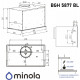 Витяжка Minola BGH 5877 BL