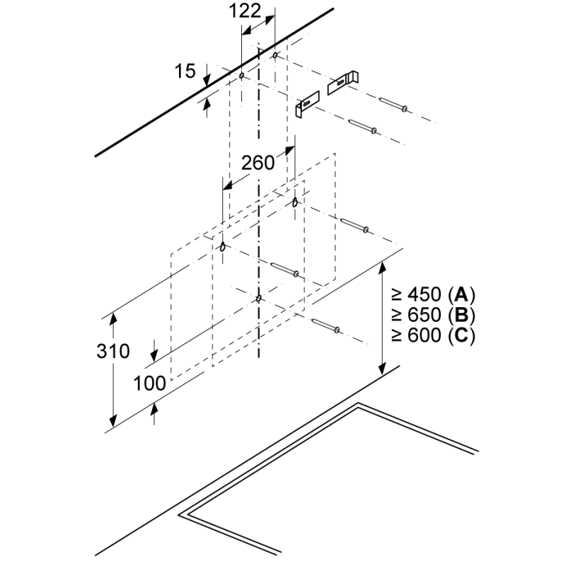 Bosch dwk63pj20t капюшон