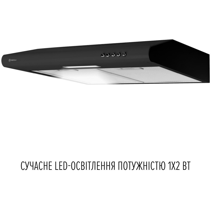 Витяжка Perfelli PL 5124 BL LED