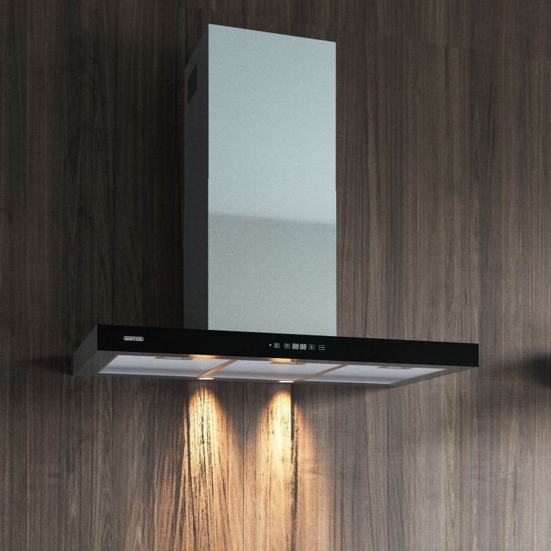Витяжка ELEYUS ONIX 1200 LED 90 IS+BL