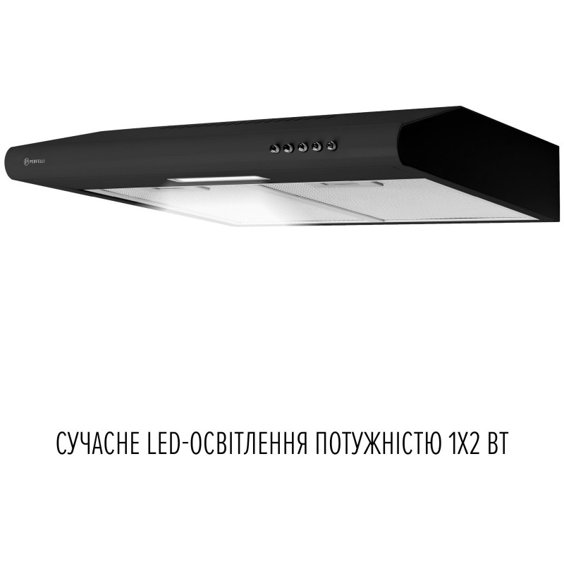 Витяжка Perfelli PL 6124 BL LED