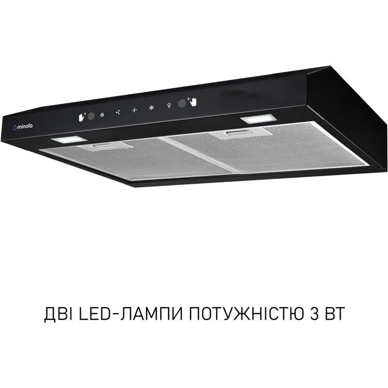 Витяжка Minola HPLS 512 BL