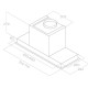 Витяжка Elica HIDDEN 2.0 BL MAT/A/52