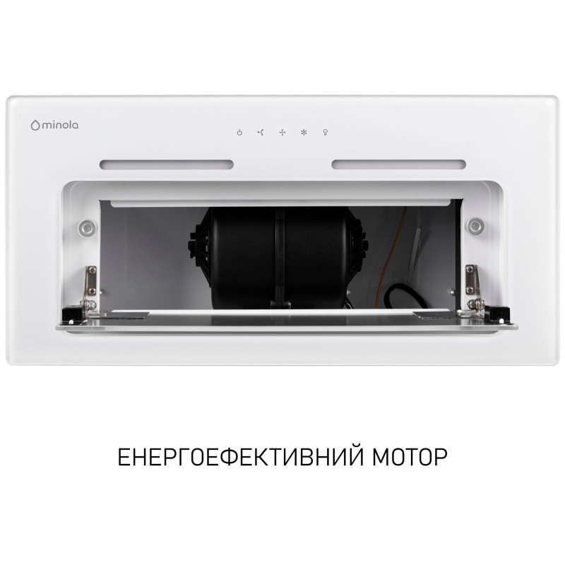 Minola HBI 6473 WH GLASS 800 Світлодіод