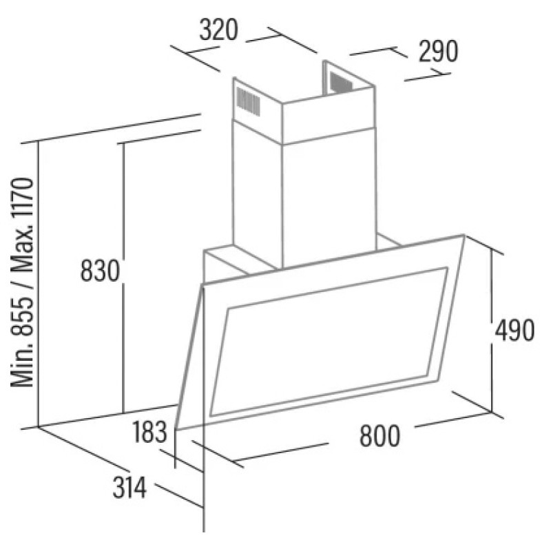 Витяжка Cata Thalassa 800 xggr (02145506)