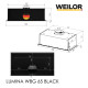 Витяжка Weilor LUMINA WBG 65 BLACK