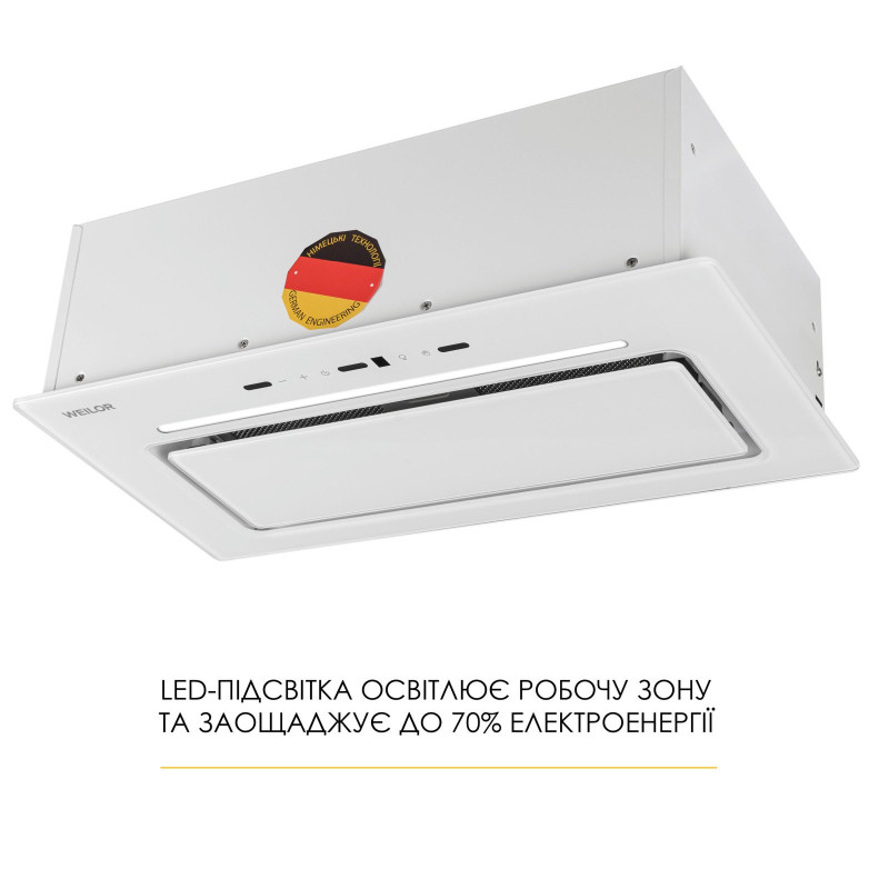 Витяжка Weilor LUMINA WBG 65 WHITE