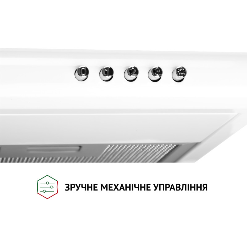 Витяжка Perfelli PL 6124 WH LED