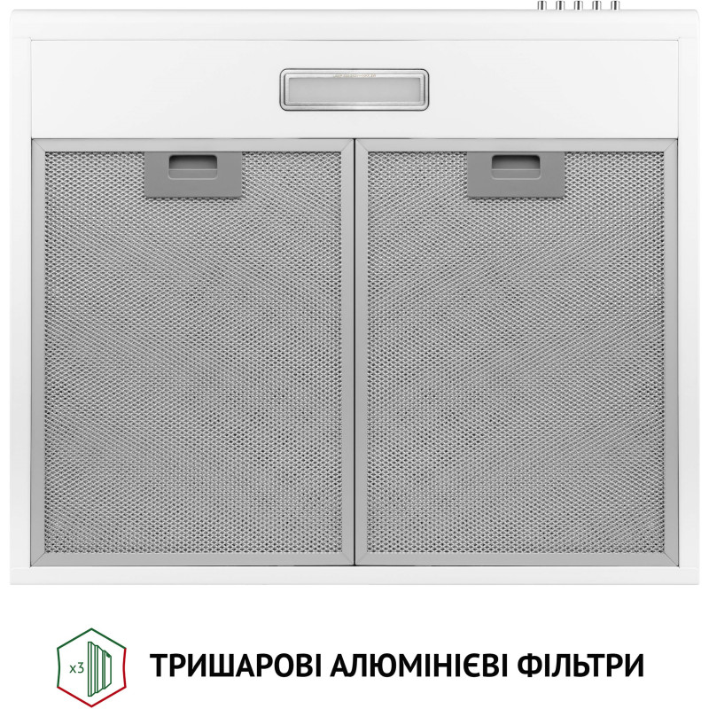 Витяжка Perfelli PL 6124 WH LED