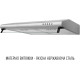 Витяжка PERFELLI PL 6244 I LED