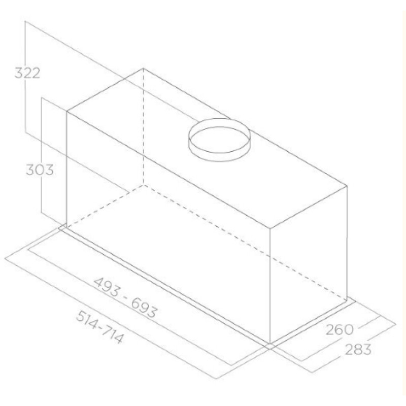 Витяжка Elica ENTER IX/A/72