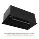 Витяжка WEILOR LUMINA WBG 69 BLACK MATTE SILENCE