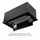 Витяжка WEILOR LUMINA WBG 69 BLACK MATTE SILENCE