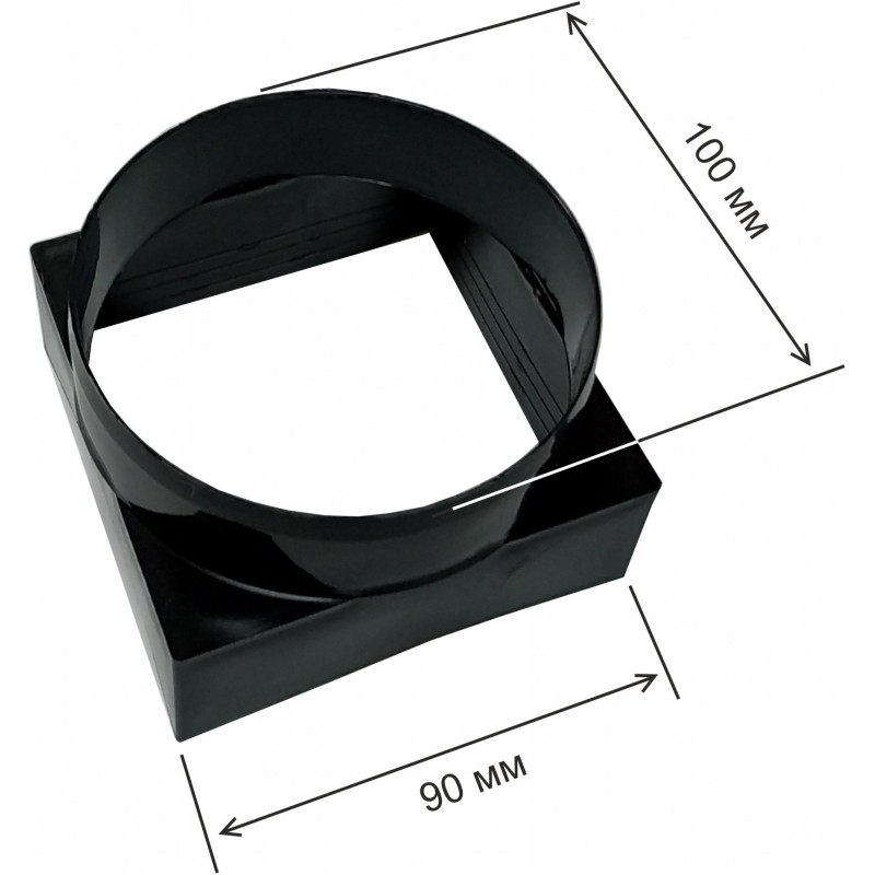 Витяжка ELEYUS VERTICAL 470 50 BL