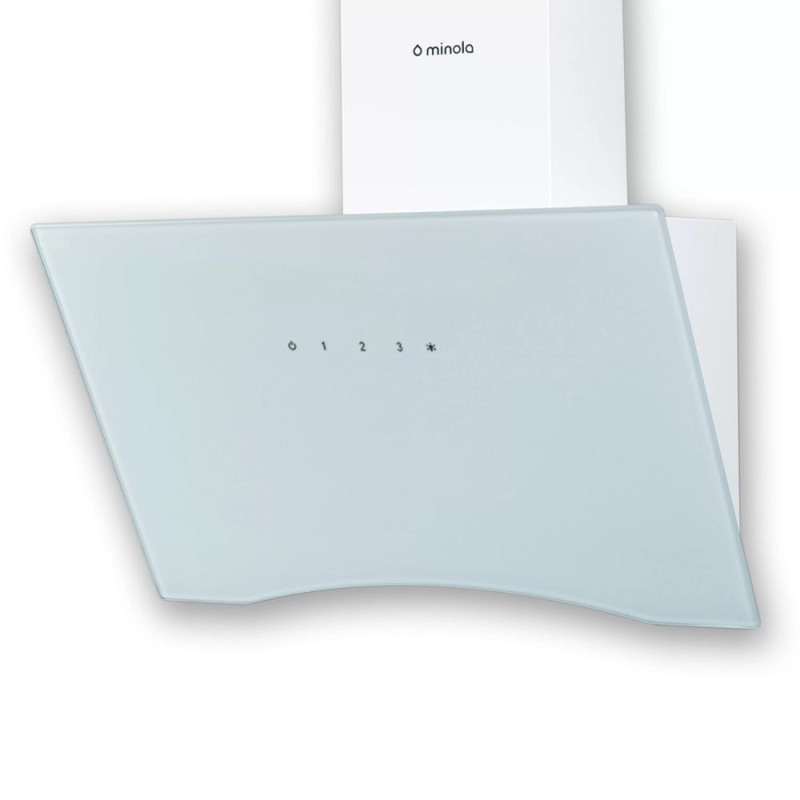 Витяжка MINOLA HVS 6612 WH 1000 LED