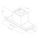Витяжка Elica HIDDEN 2.0 BL MAT/A/72