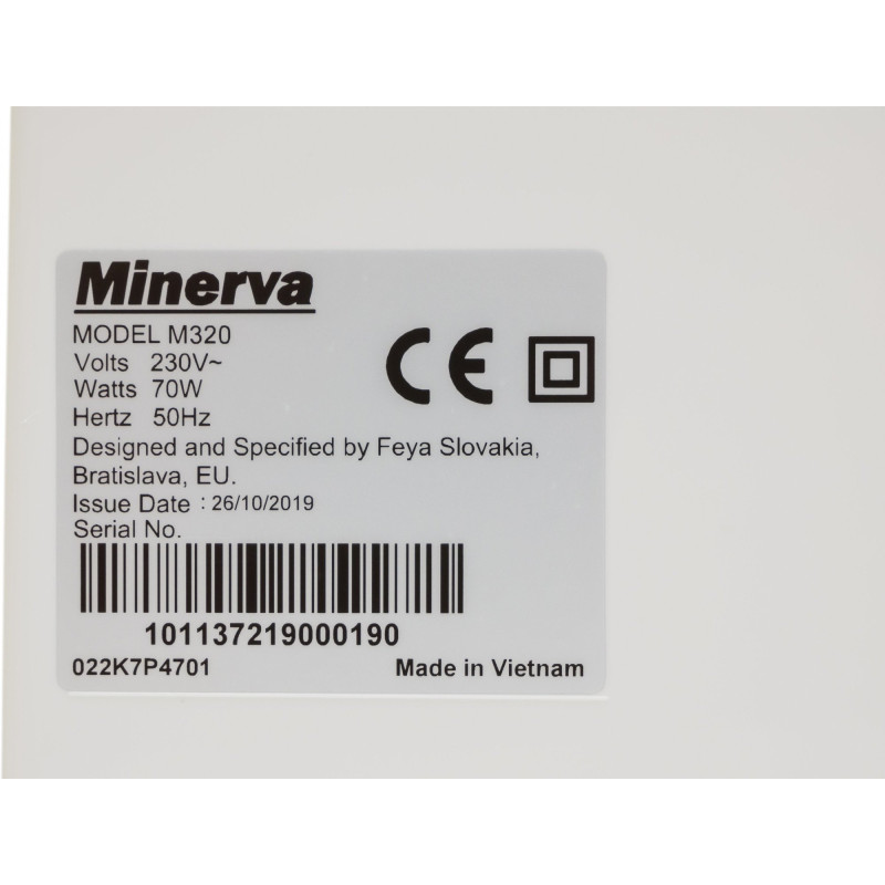Швейна машина МINERVA M320