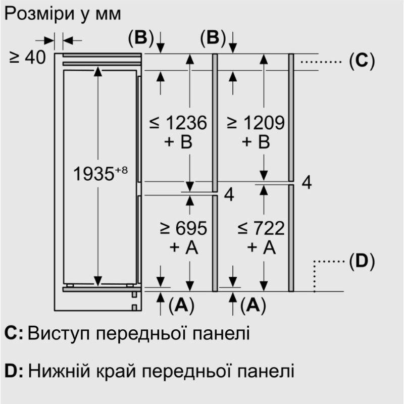 Холодильник Bosch KIN96VFD0