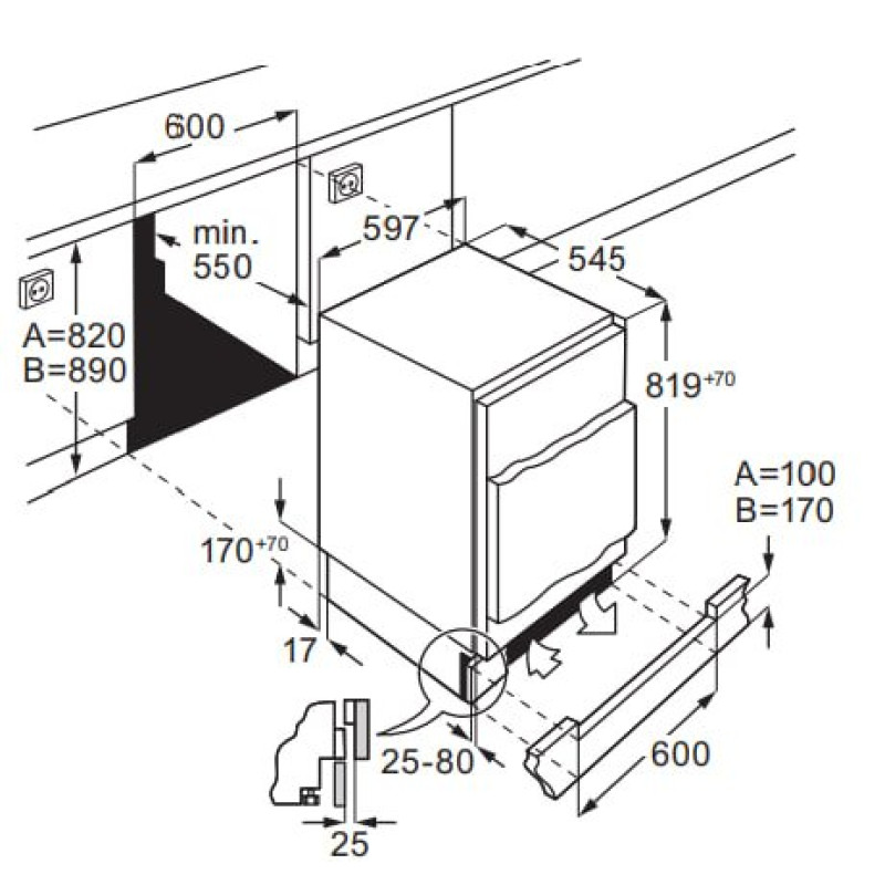 Холодильник Electrolux LFB3AE82R