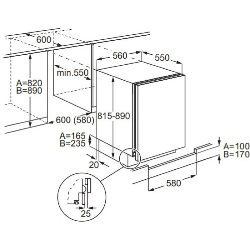 Холодильник ELECTROLUX LXB2AE82S