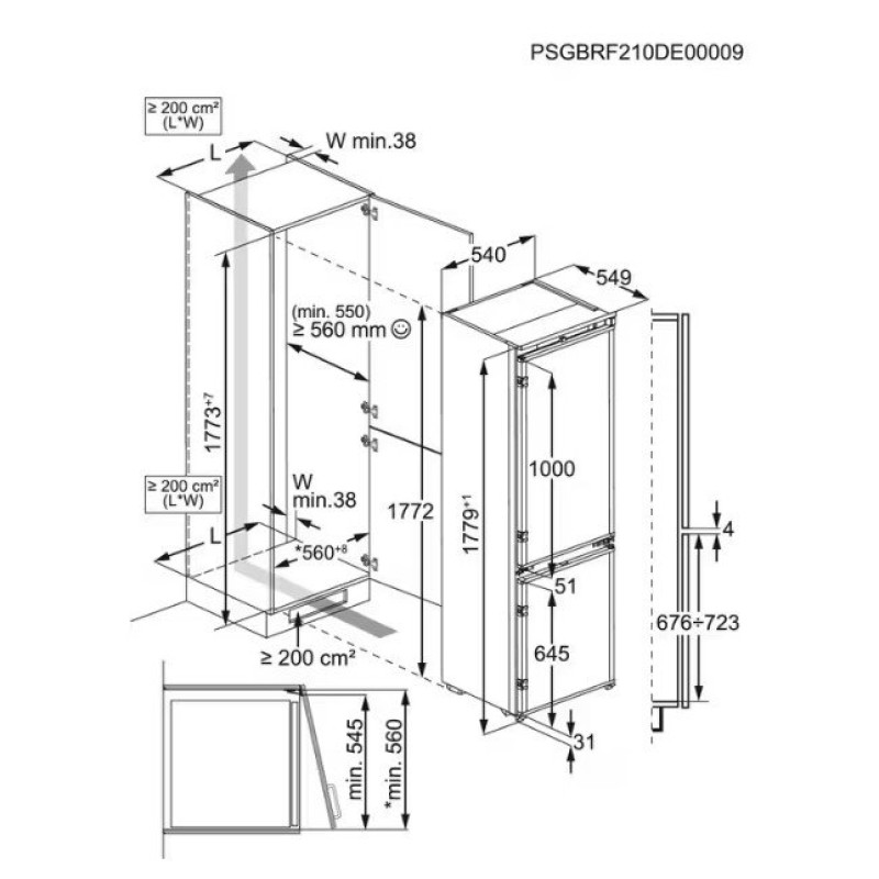 Холодильник ELECTROLUX ENT6NE18S