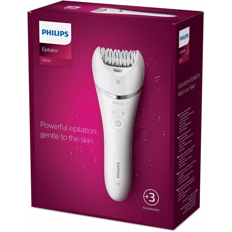 Епілятор Philips Series 8000 BRE 700 (BRE700/00)