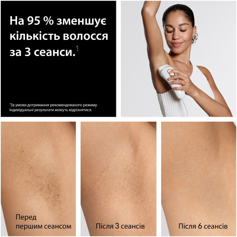 Фотоепiлятор BRAUN PL5351 + GIL Venus