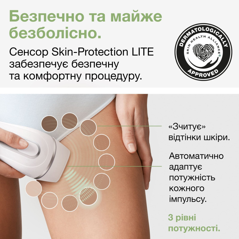 Фотоепілятор BRAUN PL3132 + GIL Venus