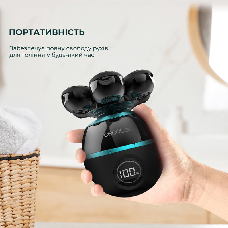 Бритва Cecotec Shamers Bamba PrecisionCare Skull Shaver (CCTC-04443)