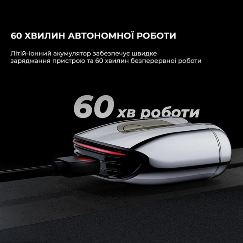 Бритва Metz SuperCar Shaver Silver (MZCP021-SL)