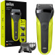 Електробритва BRAUN 300BT Series 3 black/green