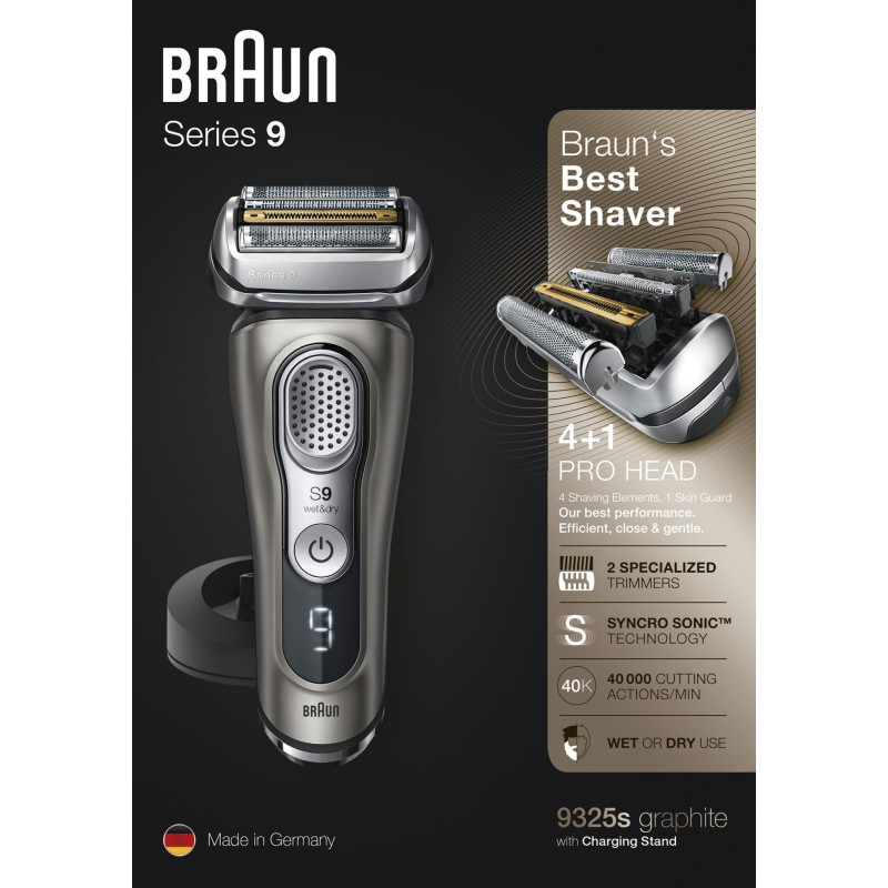 Бритва Braun 9325s Series 9 Graphite