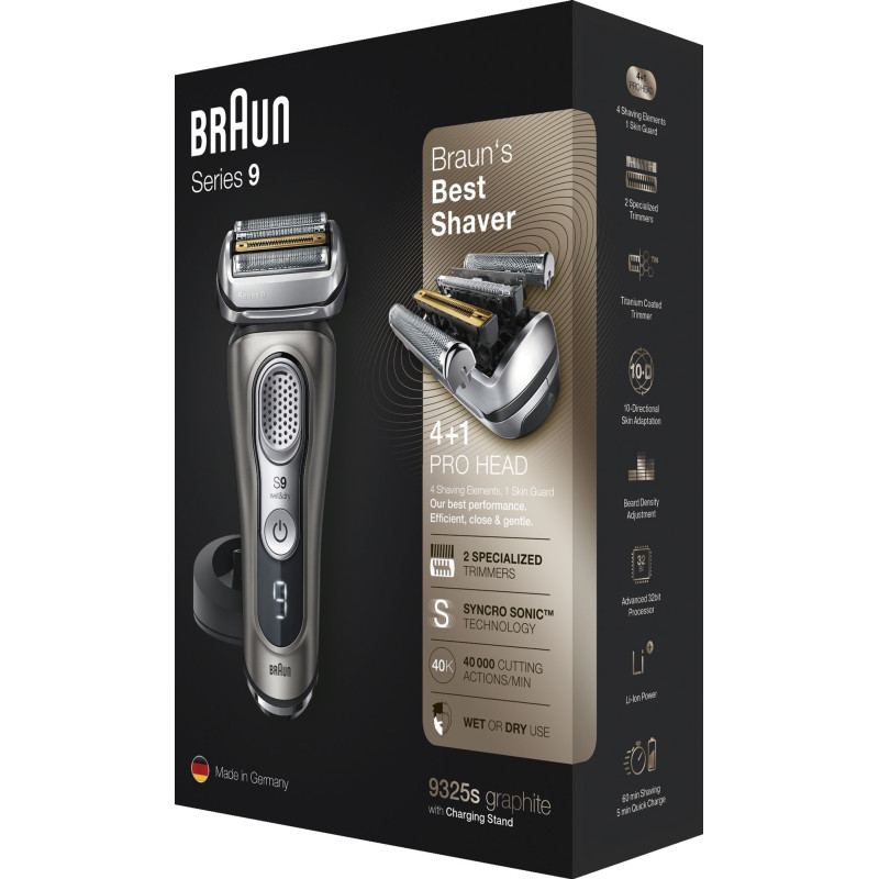 Бритва Braun 9325s Series 9 Graphite