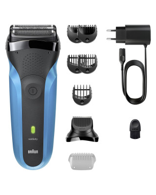 Бритва BRAUN Series 3 310BT Wet&Dry black/blue