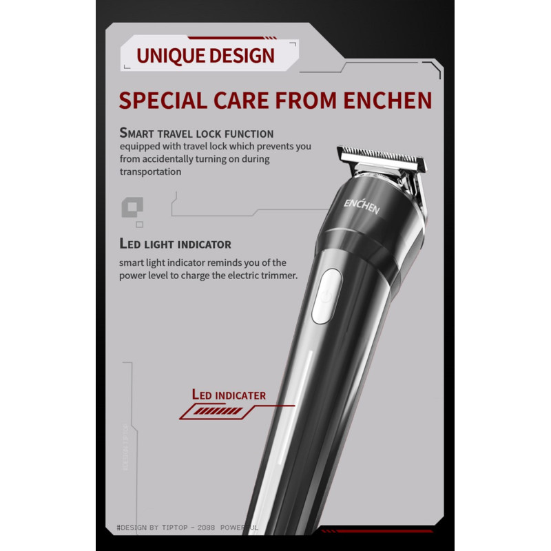 Машинка для стрижки Enchen Beardo