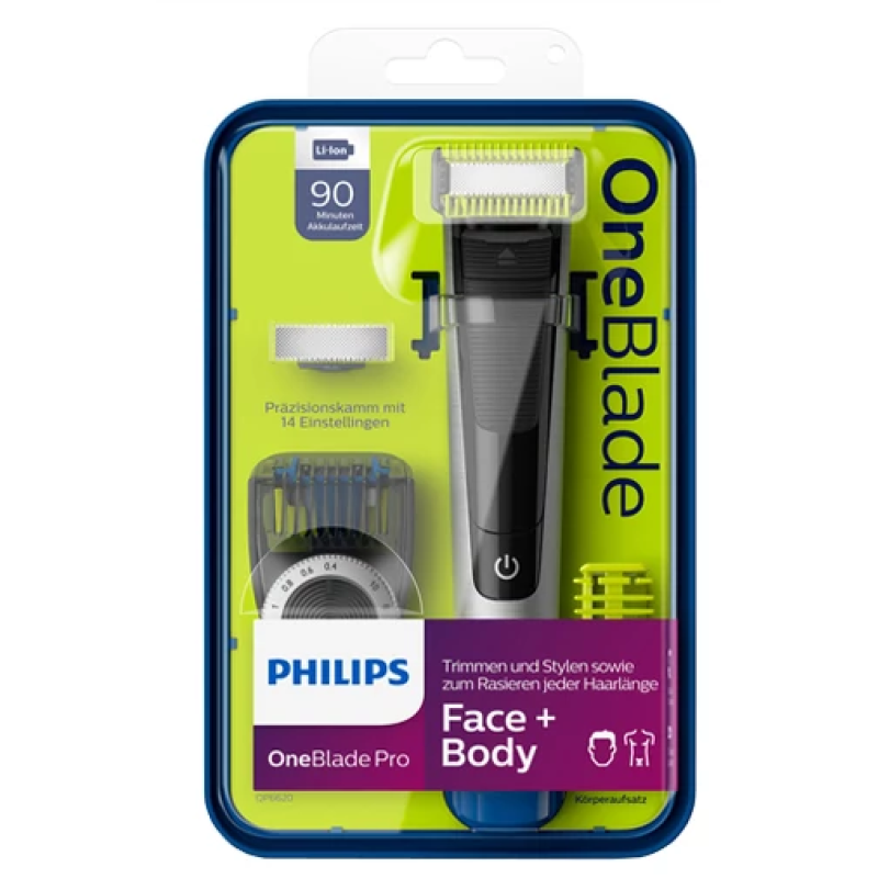 Тример для бороди Philips OneBlade QP6620 (QP662/20)