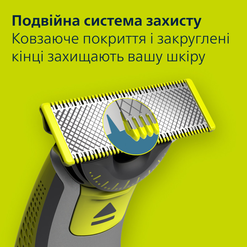 Змінні леза Philips OneBlade 360 QP624/50 з насадками для тіла 2 шт