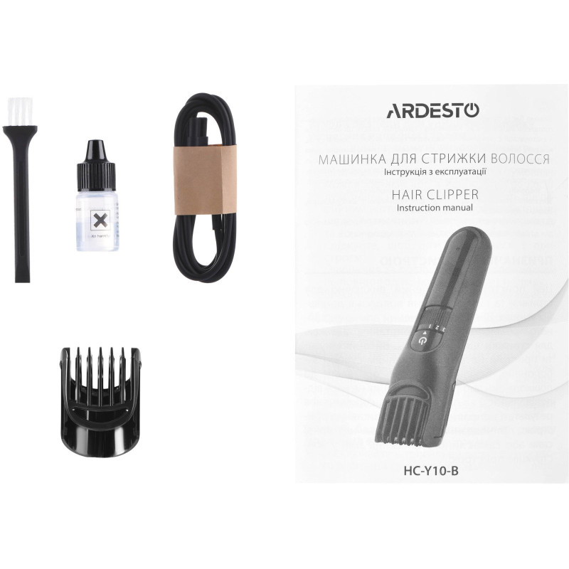  Машинка для стрижки Ardesto HC-Y10-B