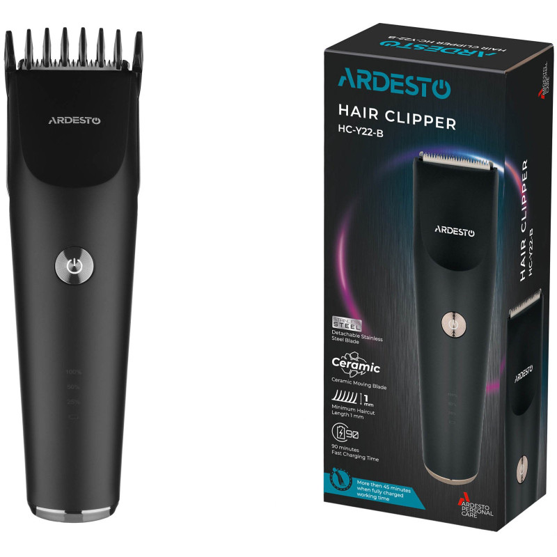  Машинка для стрижки Ardesto HC-Y22-B